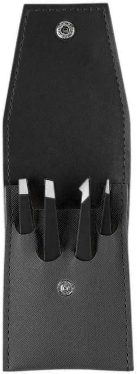 Tweezers set voor het verwijderen van mee-eters - roestvrij staal - 4 varianten - precisie en controle - ShopVlot