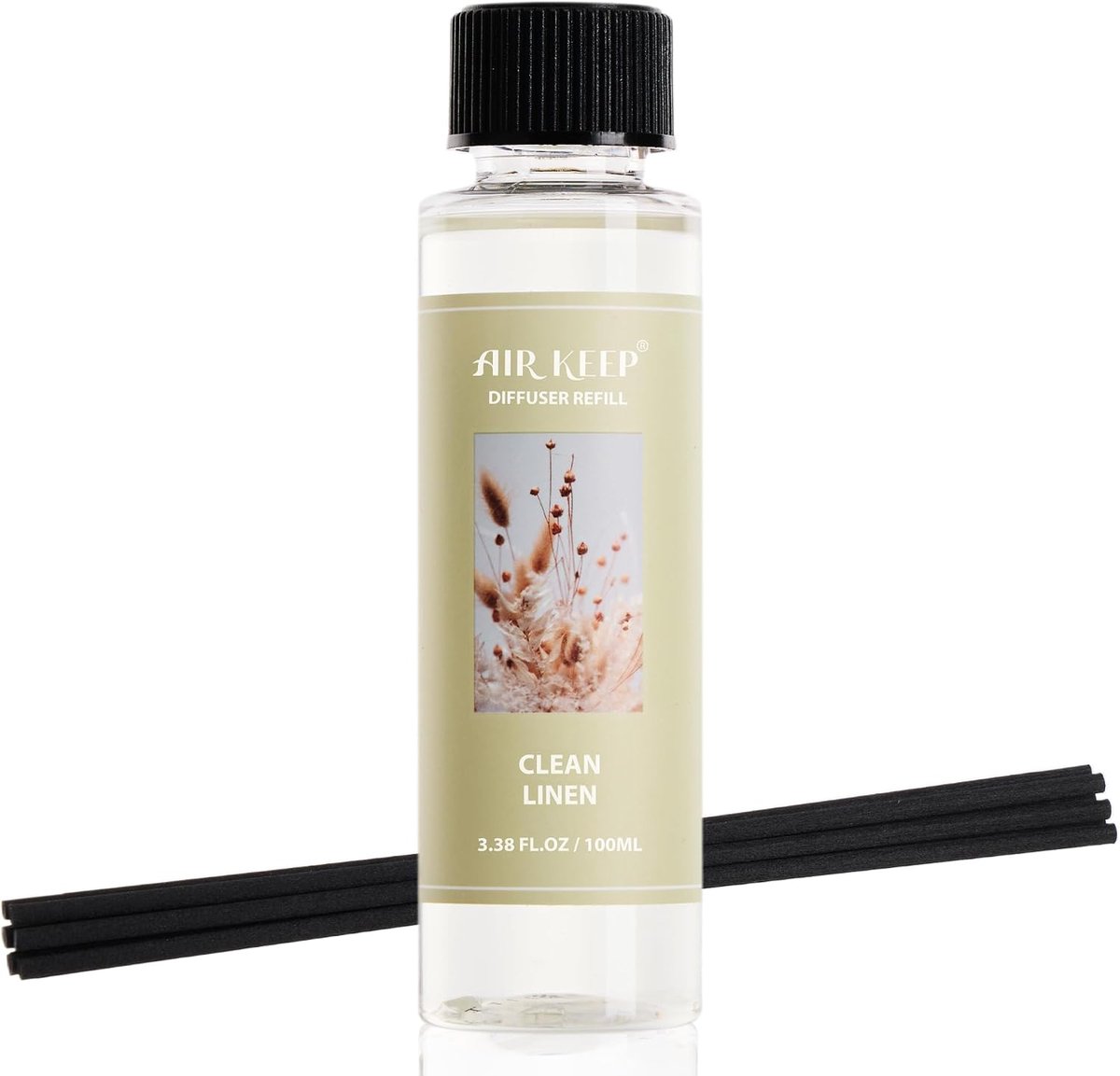Aroma diffuser refill 100 ml - geur Clean Linen - langdurige geur tot 90 dagen - eenvoudig bijvullen - ShopVlot