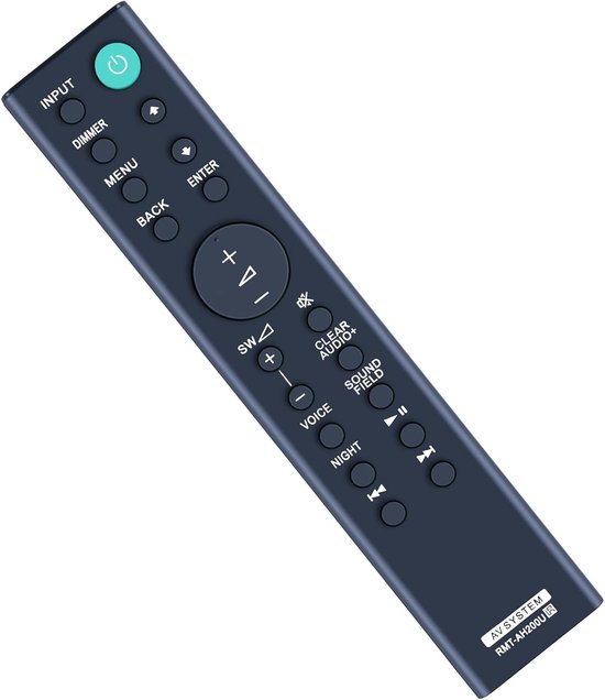 Afstandsbediening voor Sony Soundbar AV-systeem - vervangend model - geen programmering nodig - gebruiksvriendelijk - ShopVlot — afbeelding 4