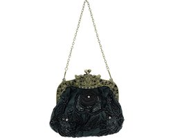 Ro Rox Margeret Retro Embroidery Evening Prom Party Handbag - ShopVlot