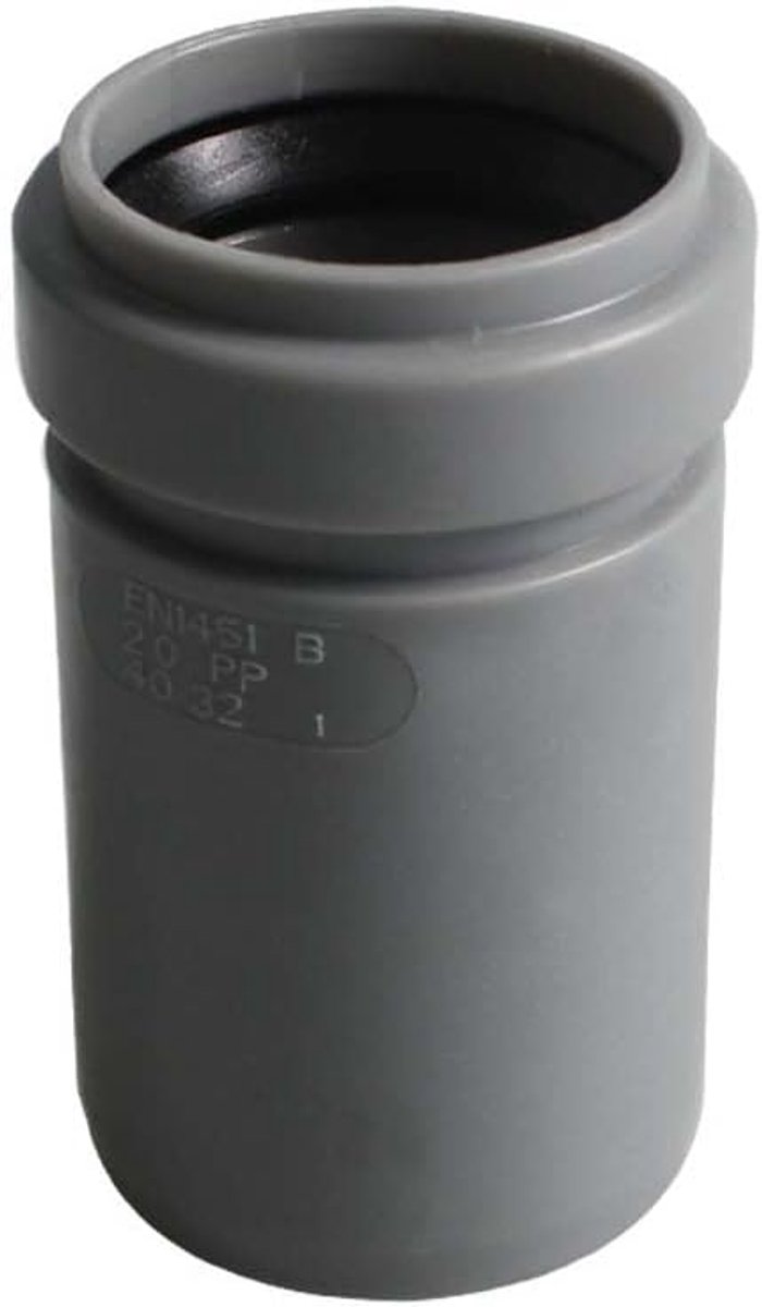 Pipe Connector Straight 32mm to 40mm PVC Pipe Adapter Bath Waste Pipe Joiner Waste Compression Fittings for Bath - ShopVlot