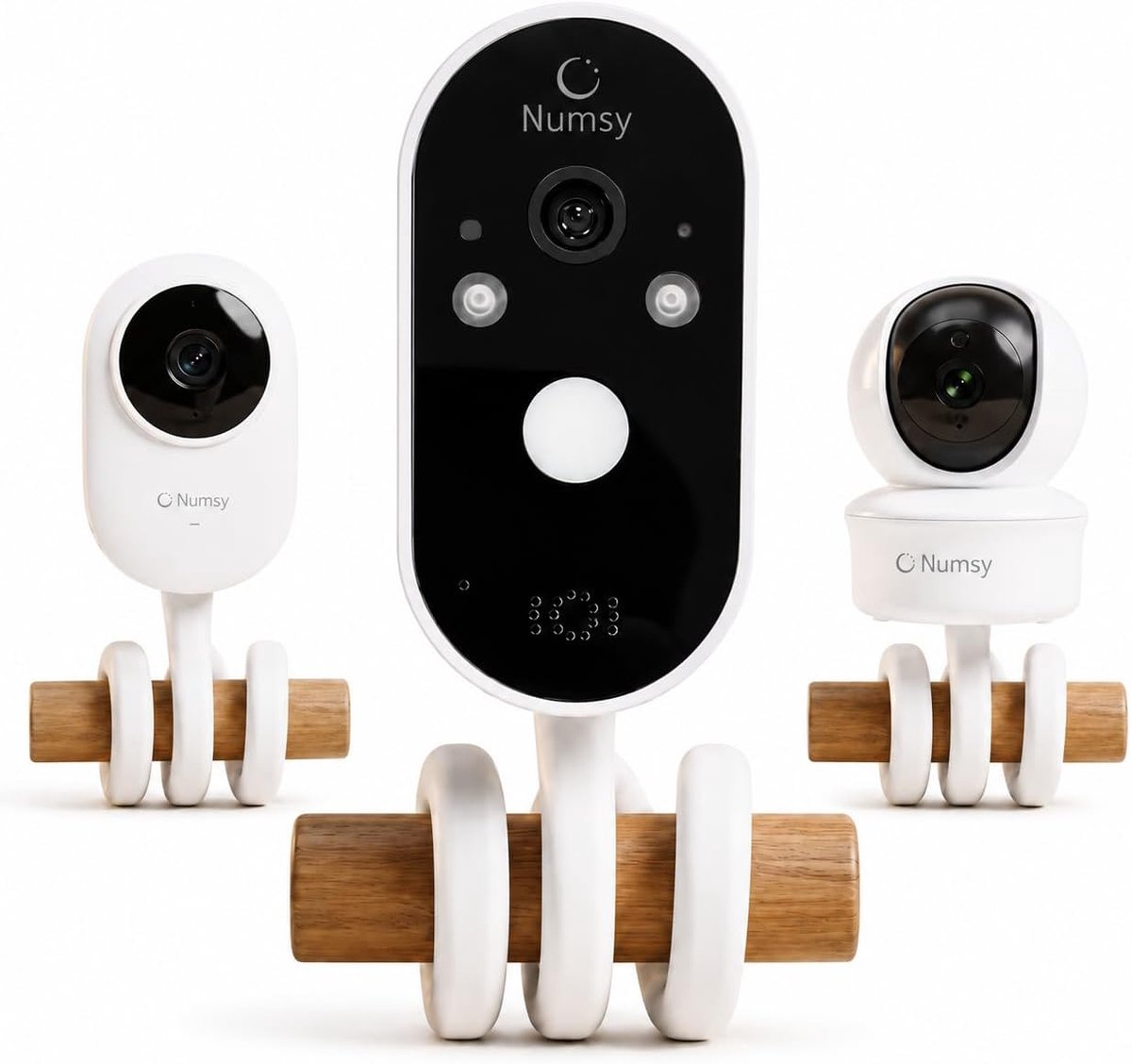 Numsy FlexiHolder Babyfoonhouder - Flexibele Babycamerahouder zonder Boren - ShopVlot