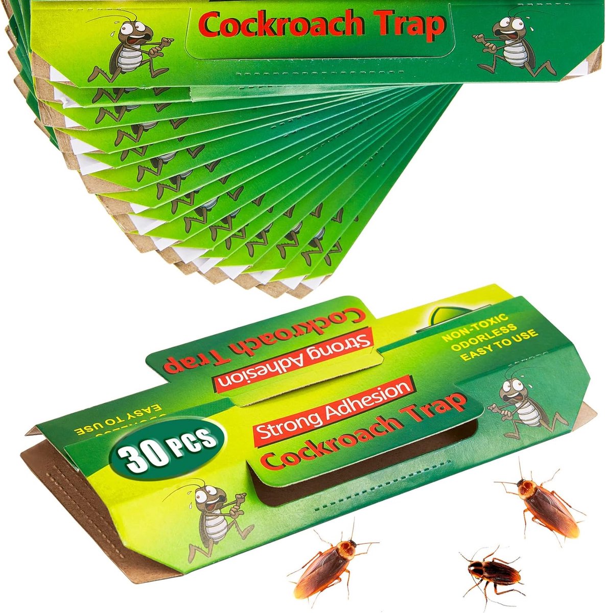 30pcs cockroach traps for cockroaches house trap for cockroaches against cockroaches for indoor use - ShopVlot