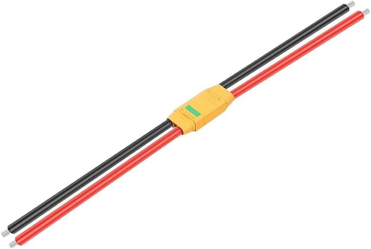YUNIQUE GREEN-CLEAN-POWER - XT90 Female-Male Connectors 10AWG, Anti-Spark, Brass Gold, for Scooter/Model Building - ShopVlot