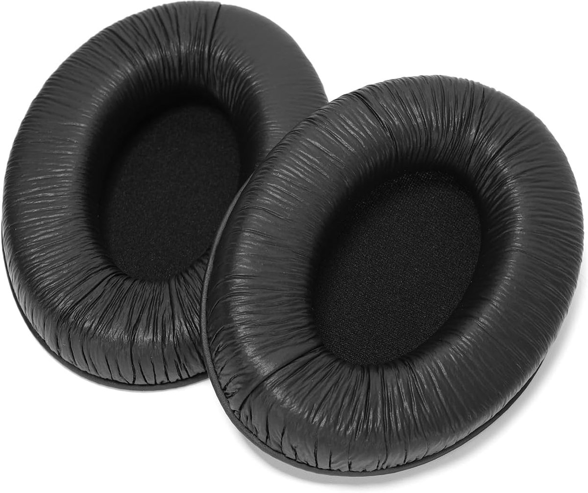 1 Pair Protein Leather Ear Pads Compatible with Sennheiser RS100 RS110 RS115 RS120 HDR110 HDR115 HDR120 Earphone Ear - ShopVlot