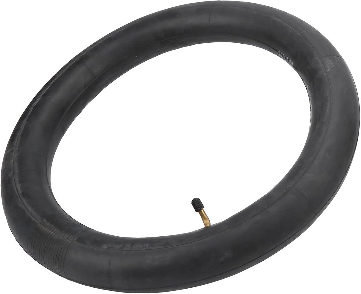 Bike Inner Tube, 16x3.0 Rubber Electric Bicycle Inner Tube Thick Rubber Inner Tubes with Curved Angle Valve Bicycle - ShopVlot