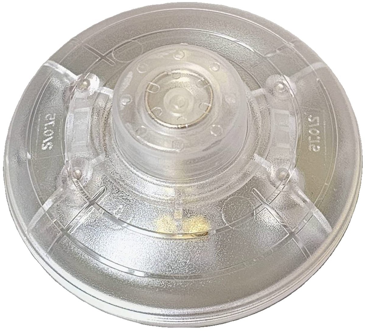 Socket switch with screw contacts, 1-pole, 2 A 250 V, transparent, lamp switch - ShopVlot