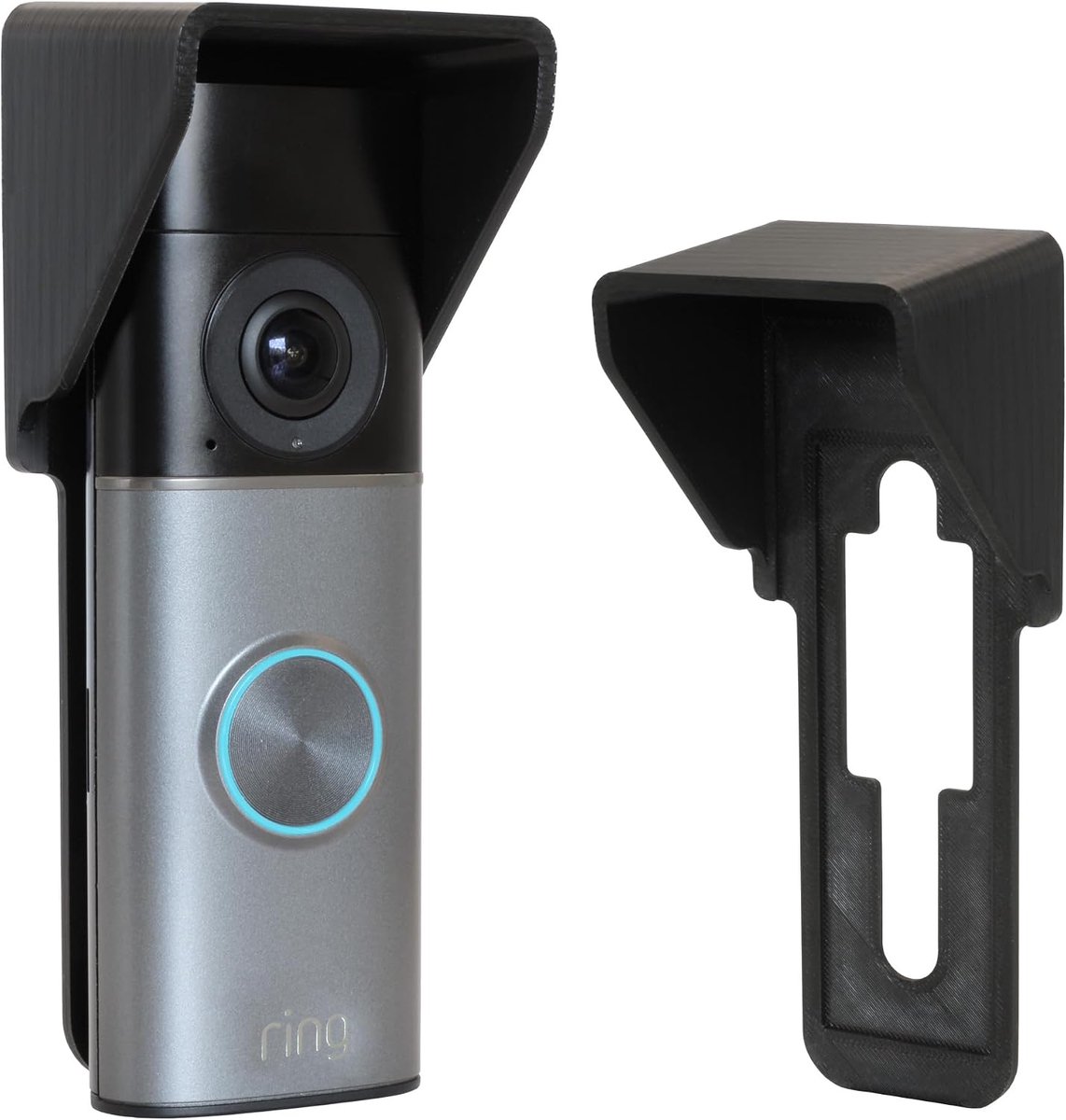 Deurbel cover voor Ring Wired Pro, Beschermt tegen regen en zonneschijn - ShopVlot
