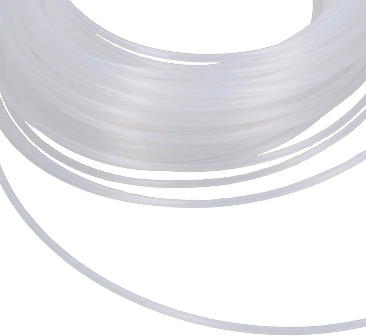 Trimmer Lijn - Bosmaaier Draad - Gazon Onderhoud - Premium Nylon Materiaal - 2mm x 100m - Wit