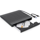 Strex Externe DVD Speler en Brander - CD/DVD - Plug & Play - USB 3.0 DVD Speler - USB-A + USB-C - Optical Drive