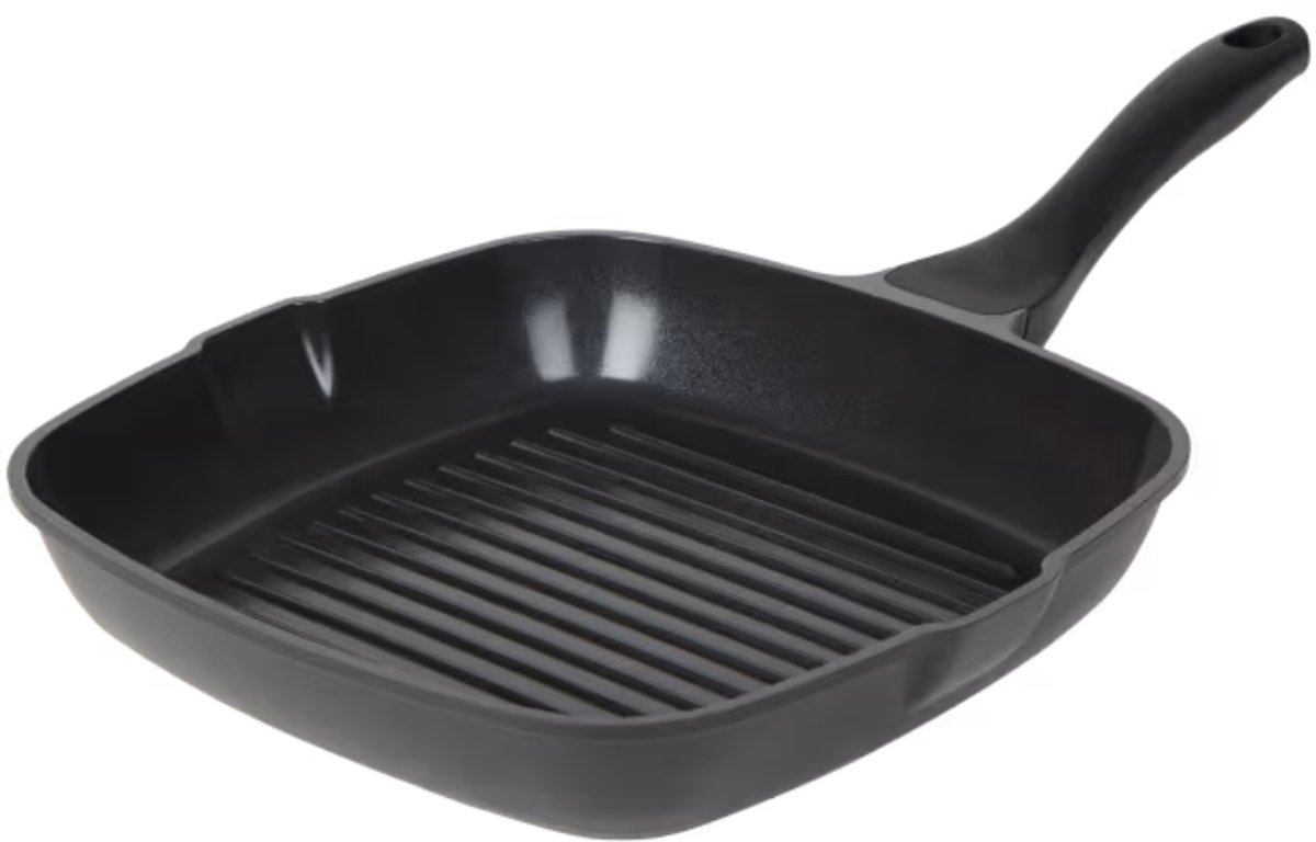 Redstone Grillpan 28 cm - Voor perfecte grillstrepen en smaak