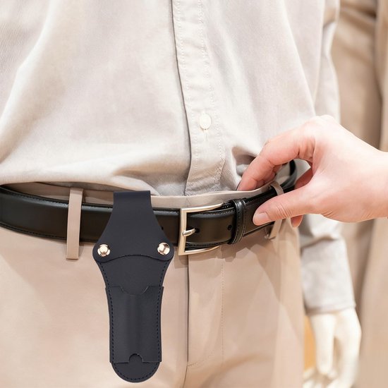Dailygoods - Lederen Holster voor Tuingereedschap met Clip van Dailygoods — afbeelding 3