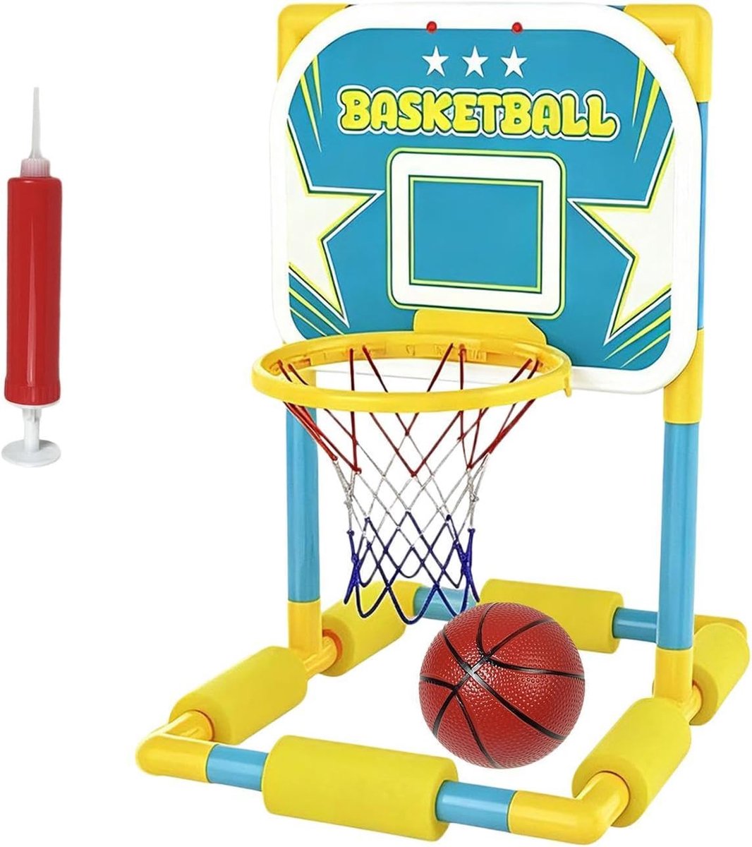 Zwembad basketbalring, voor sporttraining en vermaak, geschikt voor kinderen, volwassenen en gezinnen: school, achtertuin, klaslokaal, park, meer en zwembad