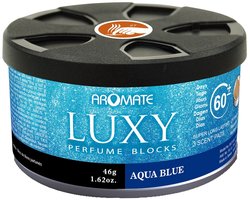 AIRE Autoparfum Luchtverfrisser LUXY AQUA BLUE Perfume Block. Houdbaarheid ca. 60 dagen