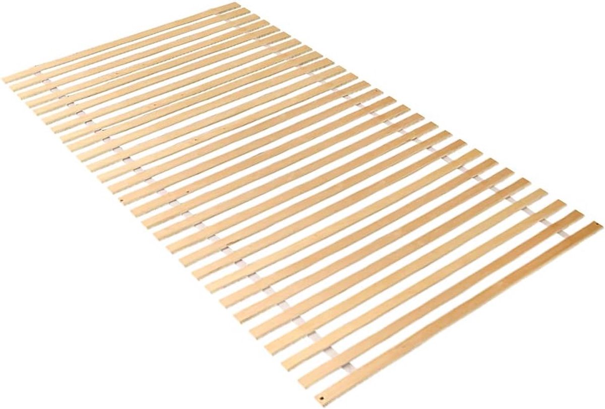 Lattenbodem - Bedbodem - Comfortabel slapen - 28 Massieve Latten - 90 x 200 cm - Natuurlijk Hout