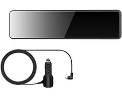 Auto Spiegel Camera - Dashcam Rijrecorder - Veilig Rijden - Full HD Streaming Media - 1080p Resolutie - Zwart