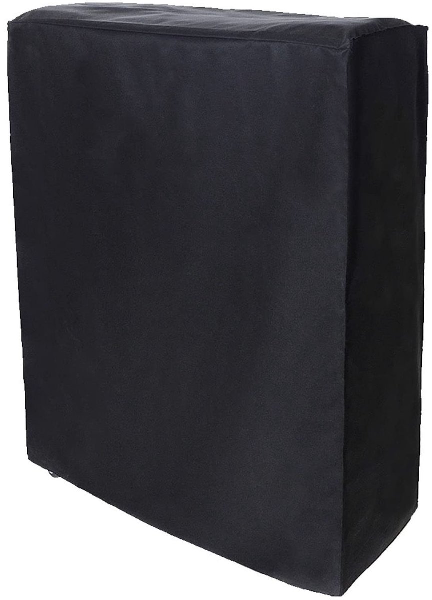Dailygoods- Beschermhoes Waterdicht - Opklapbaar Dekbed - Inklapbare Stoelhoes - 210D Oxford - Zwart - Afmetingen 102 x 33 x 104 cm - Ligstoelhoes