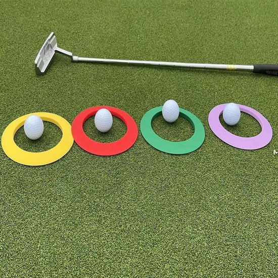 Cosensi - Dailygoods - 3-delige Golf Putting Hole Cup Ring Set van Cosensi — afbeelding 4