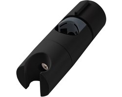 Dailygoods - OFFO Douchekop Houder, 19-25 mm Verstelbare Handdouche Houder, Douchekop Ophanger, Zwart