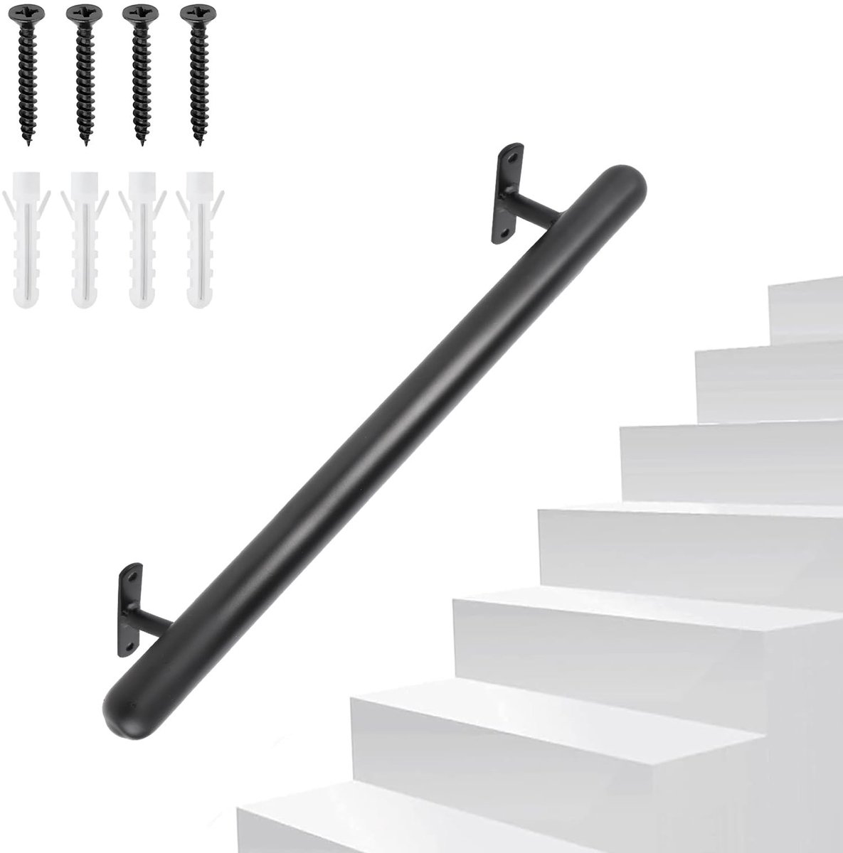 Dailygoods- Trapleuning 66 cm - Antislip Veiligheidshandgreep - Wandmontage