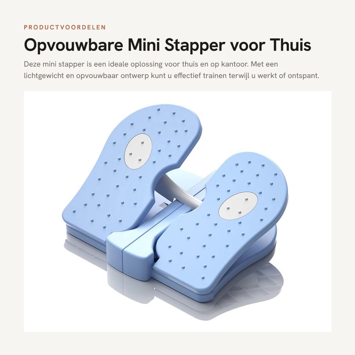 Dailygoods - Opvouwbare Mini Stapper voor Thuis en Kantoor