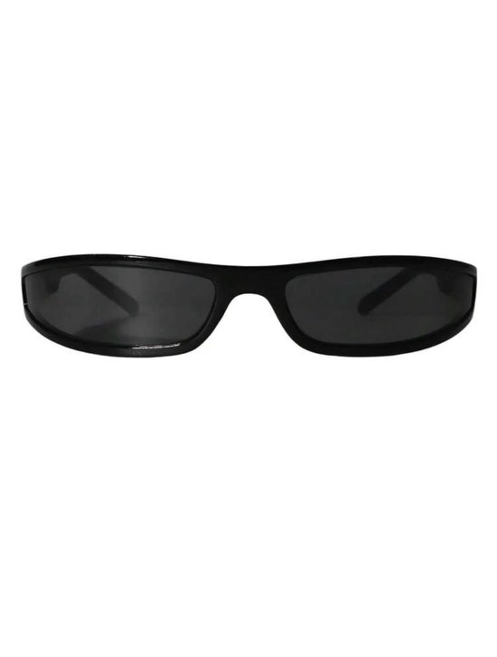Zonnebril - Y2K-stijl - Creëer een coole look - Unisex - Street retro - Futuristisch - Geschikt voor vakanties, ravefeesten en outdoor-looks van Merkloos — afbeelding 2