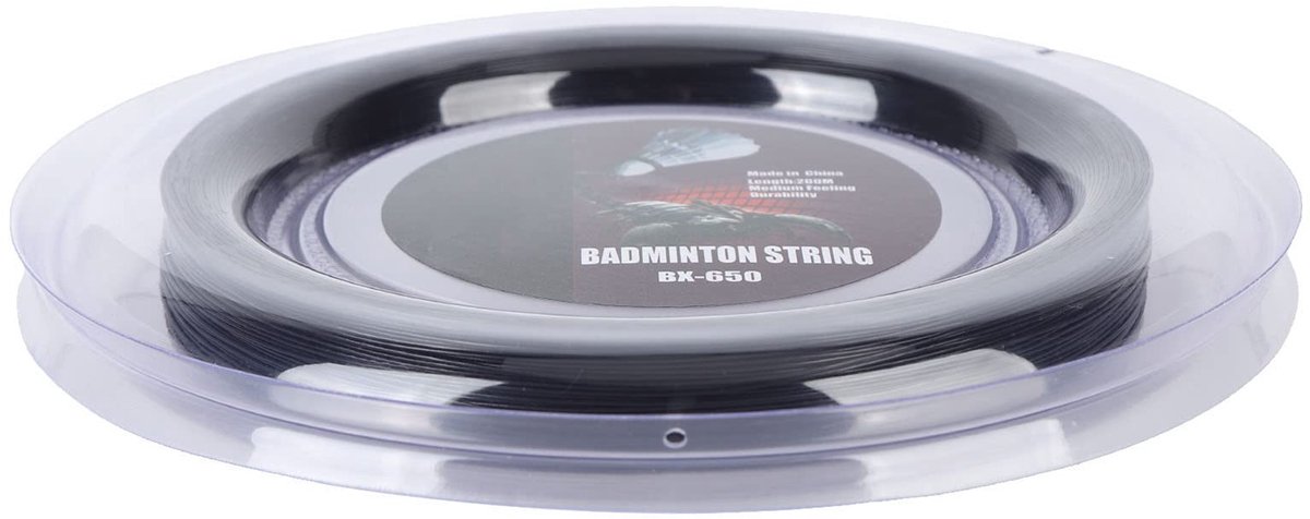 SnelShoppen - Badminton racket snaren 200 m - Duurzame nylon badminton string - Weerbestendig en kleurrijk - Perfect voor recreatief en competitief ge