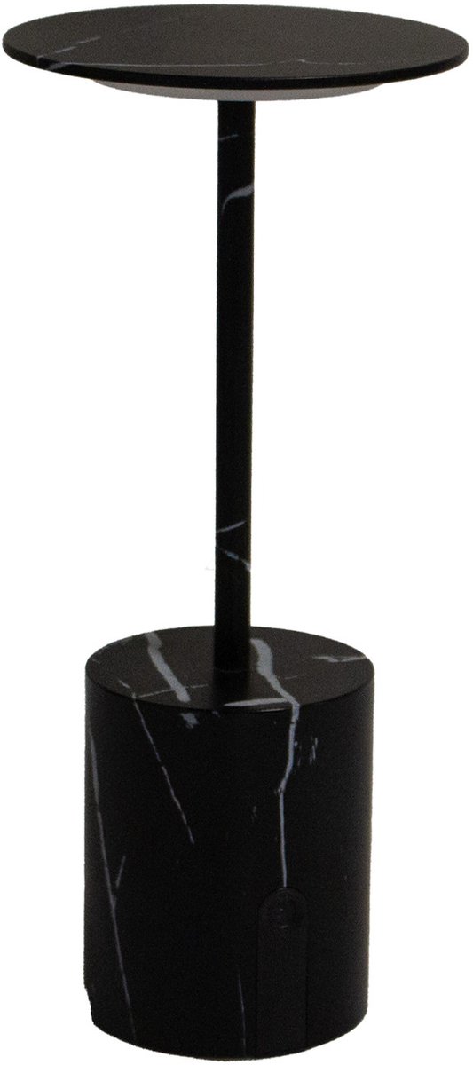Tokyo lamp zwart marmer look 10 x 22 cm