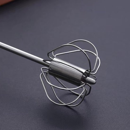 Eier Drummer - Keukenmixer - Snel Mixen - Semi-Automatisch - 27 cm - Zilver — afbeelding 5