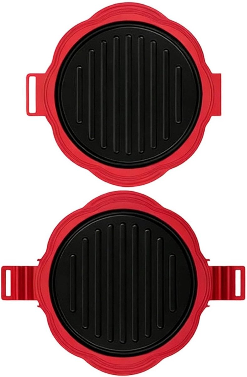 Sandwichmaker Grill - Tosti Apparaat - Snelle Snacks - Antiaanbak Platen - 25 x 4 cm - Zwart