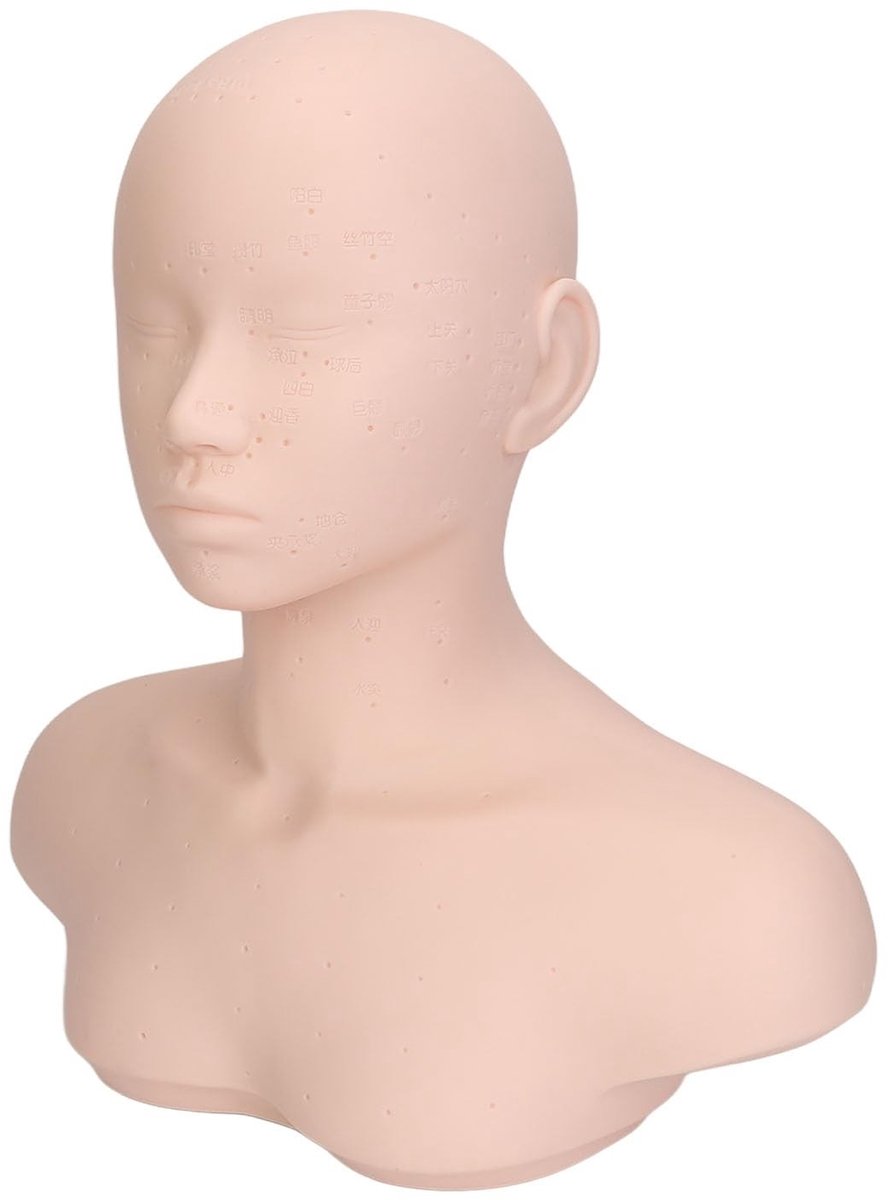 Hoogwaardig PVC - Dailygoods- Massagekop met schouders