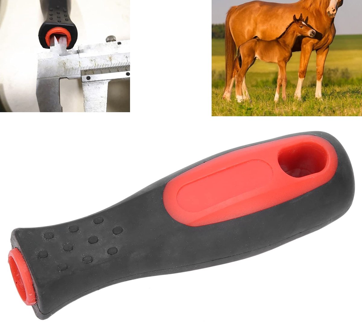 Dailygoods- Handvat Ergonomisch Antislip - Meshandvat - Kunststof - Draagbaar - Lichtgewicht - Comfortabele Handgreep