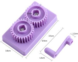 Dailygoods- Pince à Sertir - Handmatige Quilling Tool - Golven in Papier - Kunst en Ambacht - Eenvoudig in Gebruik - Authentiek van Tanus - Quillingtool