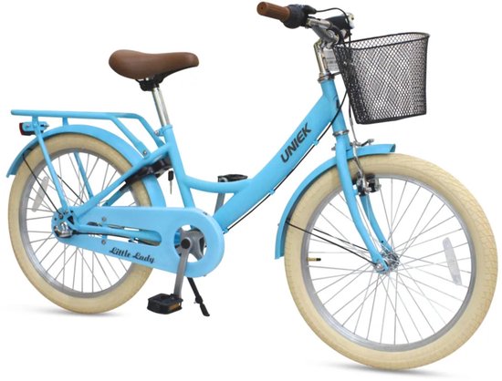Kinderfiets Uniek Girly 20'' 3Nexus Licht Blauw — afbeelding 2