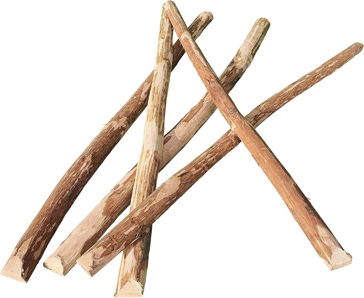 Houten schuttingplanken - Natuurlijke tuinplanken - Tuinontwerp - Split hazelhout - 150 x