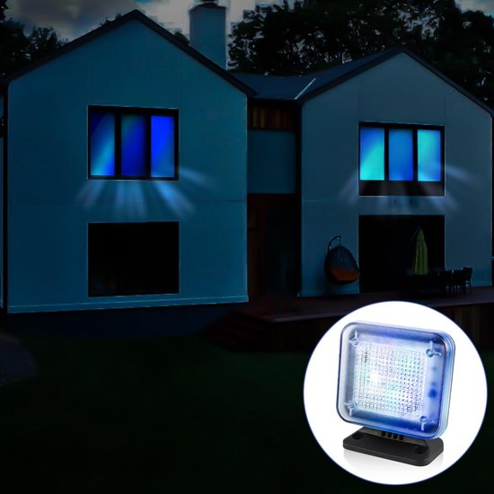 Dailygoody - Led-tv-simulator - Lichtsimulatie - Inbraakbeveiliging - Compact formaat - Thuisbeveiliging - Ideaal voor woonkamer en slaapkamer van Merkloos — afbeelding 2