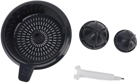 Dailygoods- Sapset Hoogwaardig Kunststof - Keukenmachine Opzetstuk - Vervangende Onderdelen - Universele Compatibiliteit - 4 Accessoires - Effectieve Scheiding - Sapcentrifuge van Dailygoods — afbeelding 2
