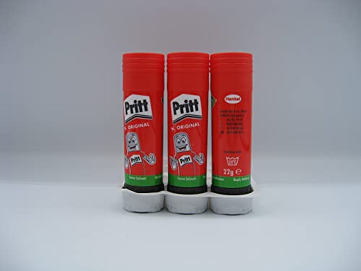 Lijmstick Set - Knutsel Lijm - Papier Lijnen - Gelijkmatige Applicatie - 3 x 22 g - Wit