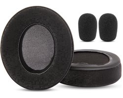 Dailygoods - E900 Earpads-YunYiYi-Upgrade Vervanging Oorkussens Kussen Compatibel met EKSA E900 E900 PRO Gaming Headset Oorbeschermers Covers (zwart)