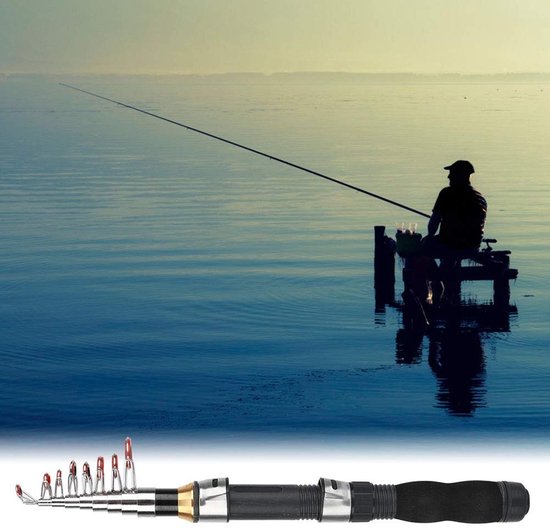 NTH products- Hengel Intrekbaar 1.9M - Roestvrij Staal - Draagbaar - Antislip Handgreep - Voor Zee/Zoutwater en Zoetwater Vissen - Stevig en Duurzaam - Visstok van Nth Products — afbeelding 5