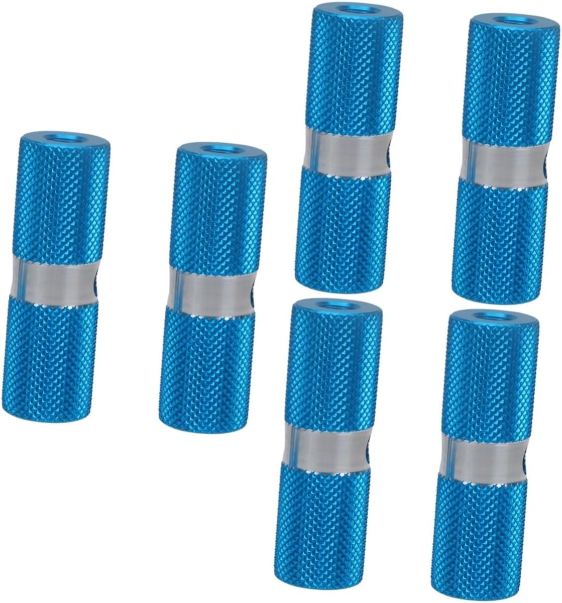 Fietspedaal Set - Voetsteunen Fiets - Extra Grip - Aluminium Constructie - 3 Paren - Blauw