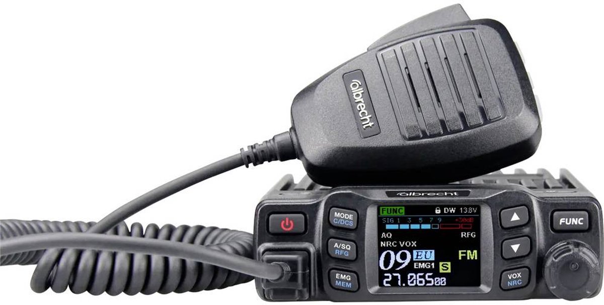 Albrecht AE 5900 AM-FM- SSB goed gekeurde 27mc radio