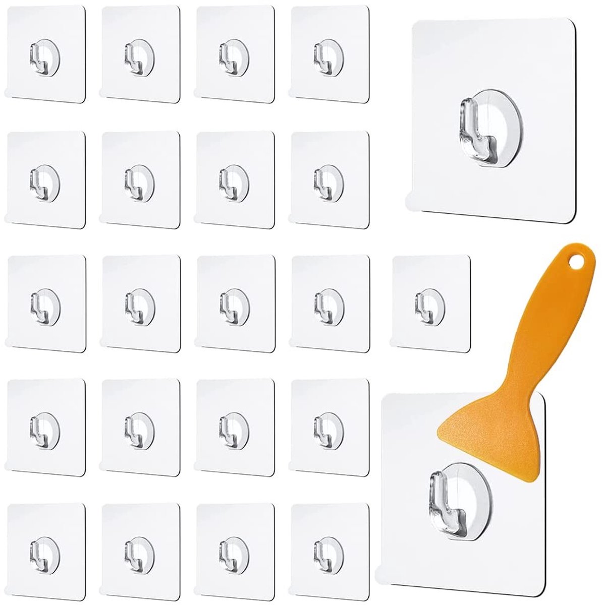 Dailygoods- Haak 31 Stuks - Zelfklevende Haken - Magische Haken - Handdoekhaak - Sterke Gr