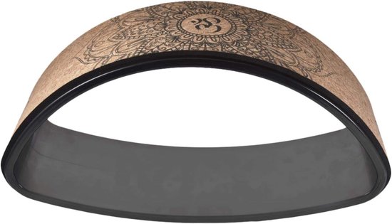 Yoga Wiel - Rugbuiger Backbender - Rug Ontspanning - Verstelbare Steun - 44 x 25 cm - Meerkleurig — afbeelding 2