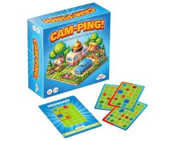 Cam-Ping puzzelspel - Vanaf 8 jaar - Vakantiespel - 2 tot 4 spelers