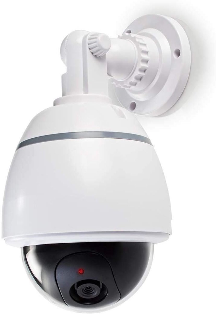 Dummy Camera - Nep Camera - Inbraak Preventie - Knipperende LED - 1 Stuk - Wit