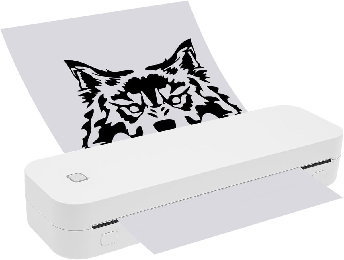 Tattoo Printer - Stencil Machine - Sjablonen Overbrengen - Draadloos Printen - 26.5 cm - Wit