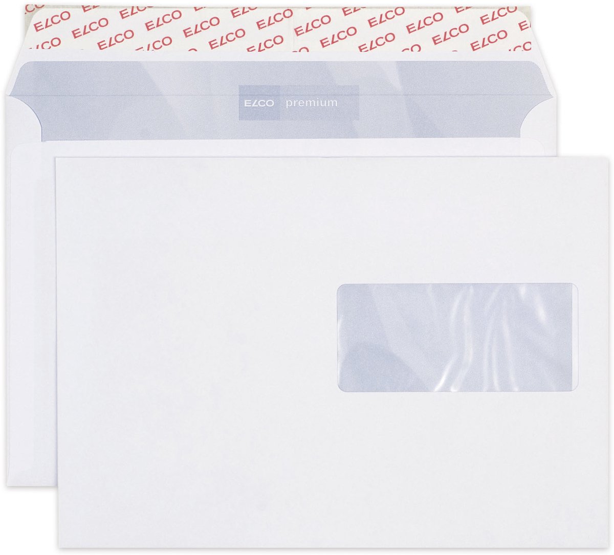 Elco envelop Premium C5 FSC 80 gram met venster rechts 500 stuks - EO-32892