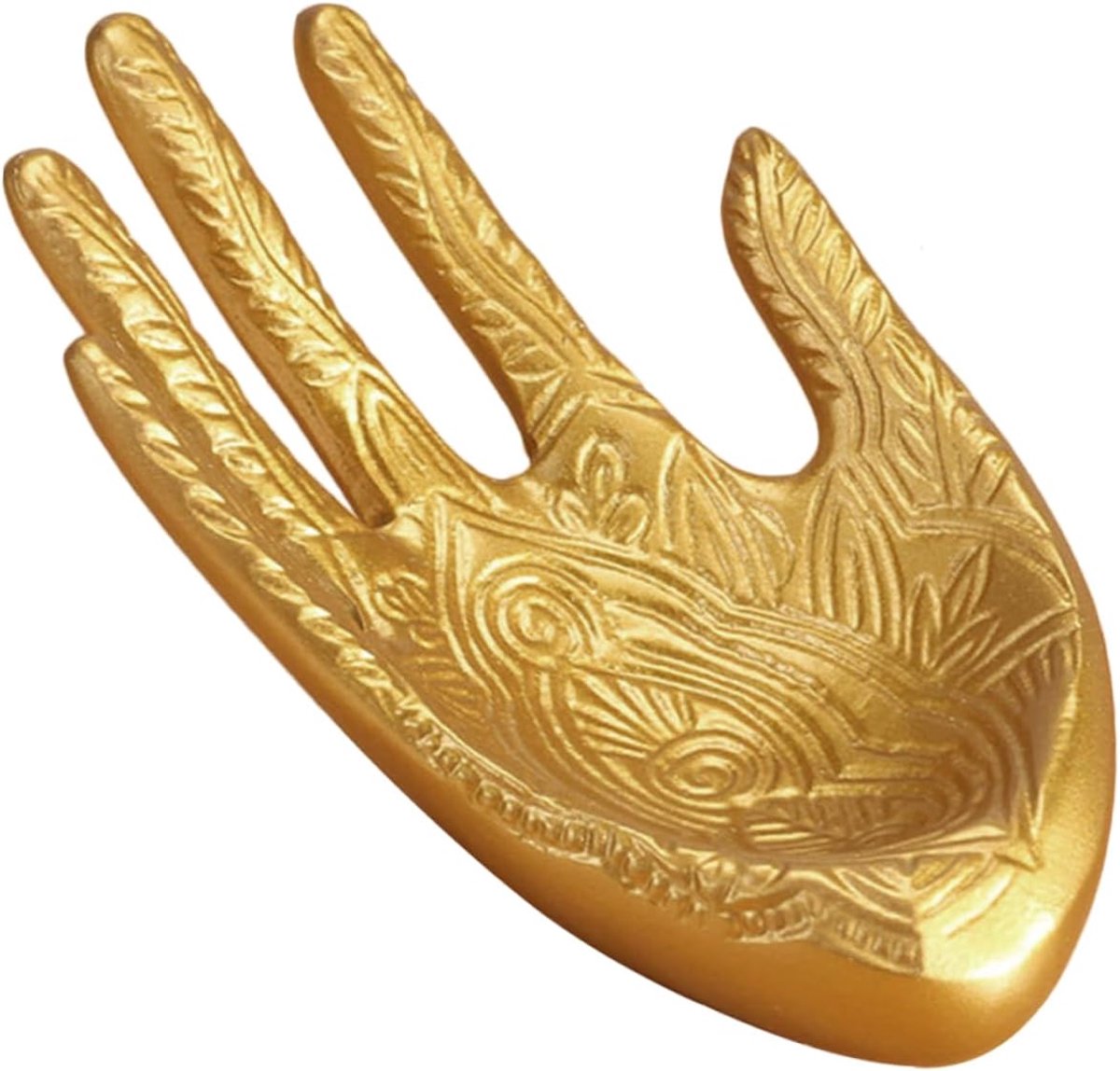 Juwelenhouder Mannequin - Sieraadstandaard Hand - Sieraden Presenteren - Decoratieve Organizer - 16x8x2 cm - Goud