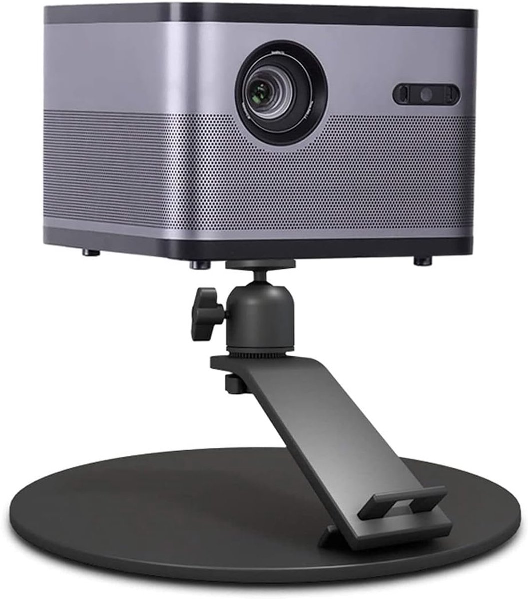 Projector Bevestiging - Projector Stand - Thuisbioscoop - Snelle Installatie - 21cm Diameter - Zwart